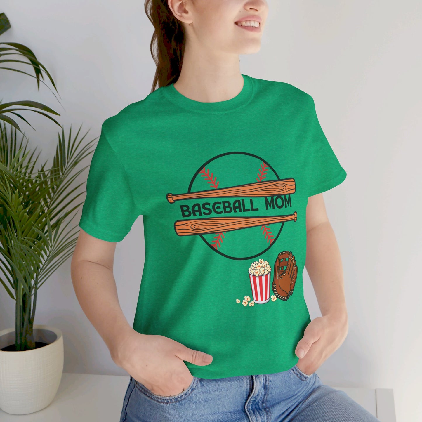 Baseball Mom Short Sleeve Tee