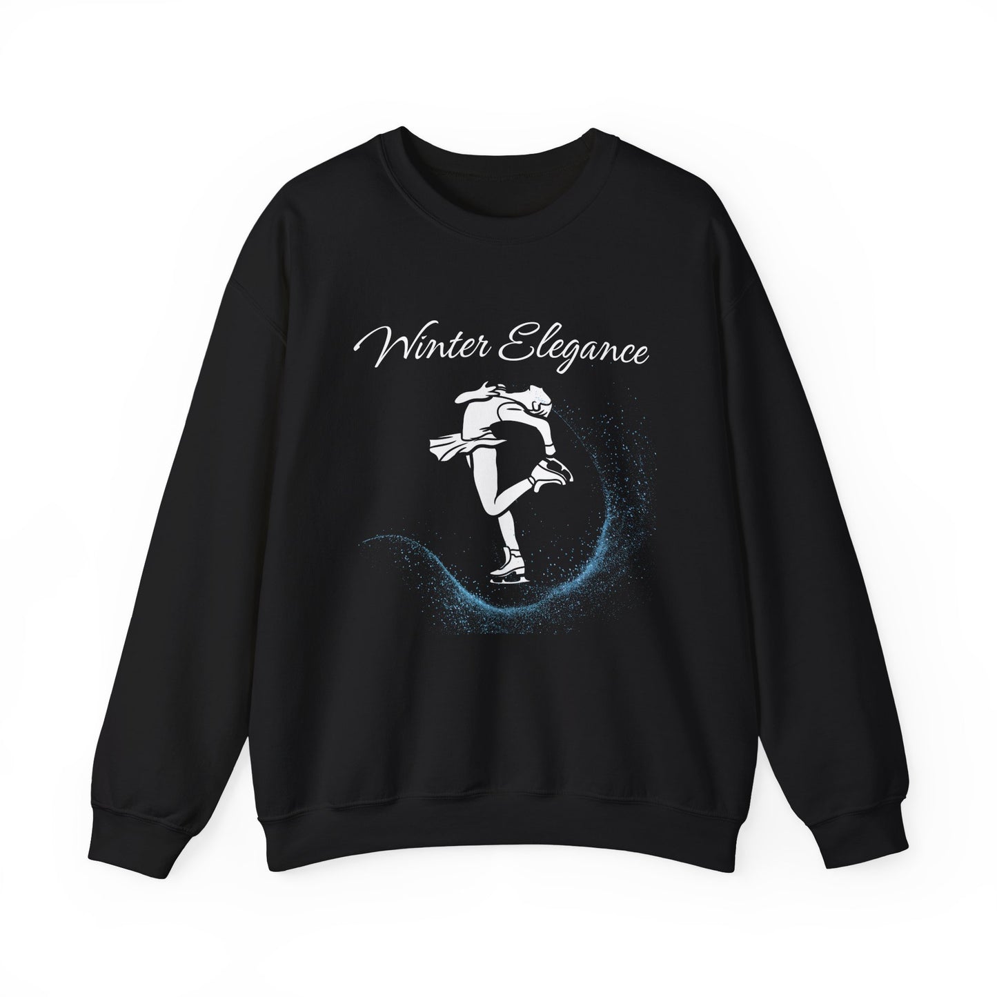 Winter Elegance Figure Skating Sweatshirt, Skating Lover, Gift for Her, Gift for Him, Olympic Sweater, Skater Moms, Winter Sport Sweatshirt