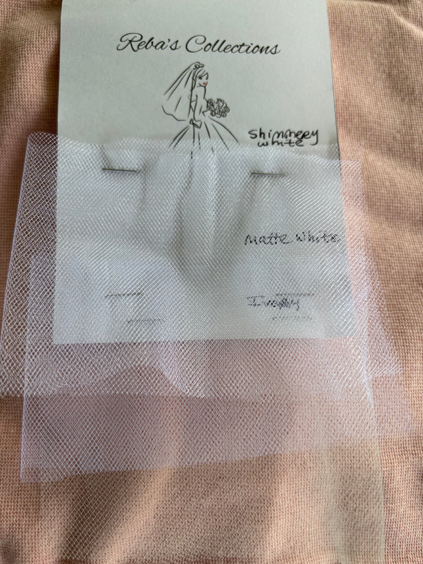 Bridal Veil Swatches - TRISHA