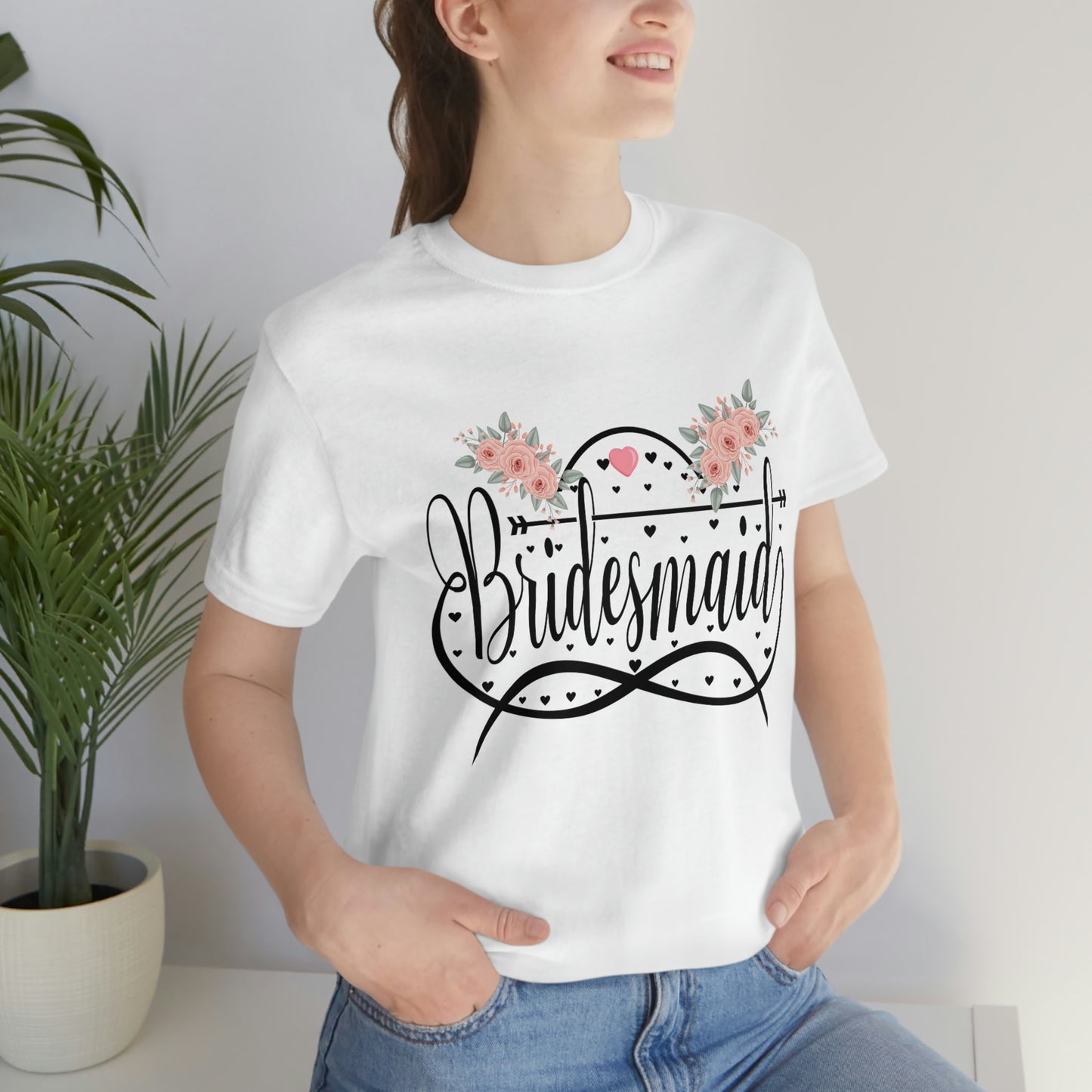 Bridesmaids T-shirt For Bridal Party