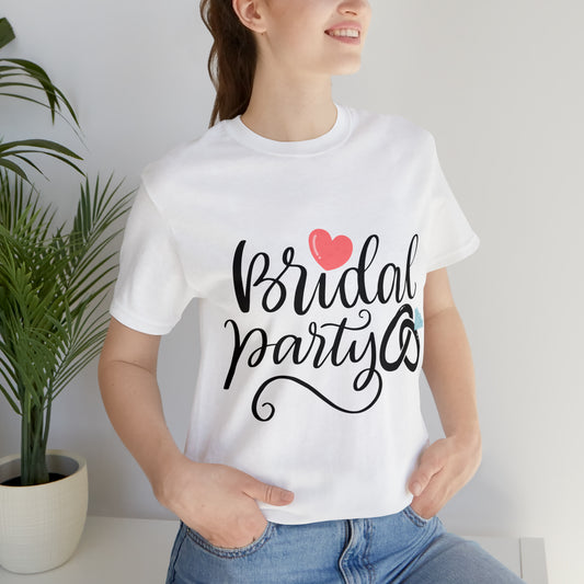Bridal Party T-shirt Bride Gift Bride To Be Shirt Newly Engaged Shirt Plus Size Tee