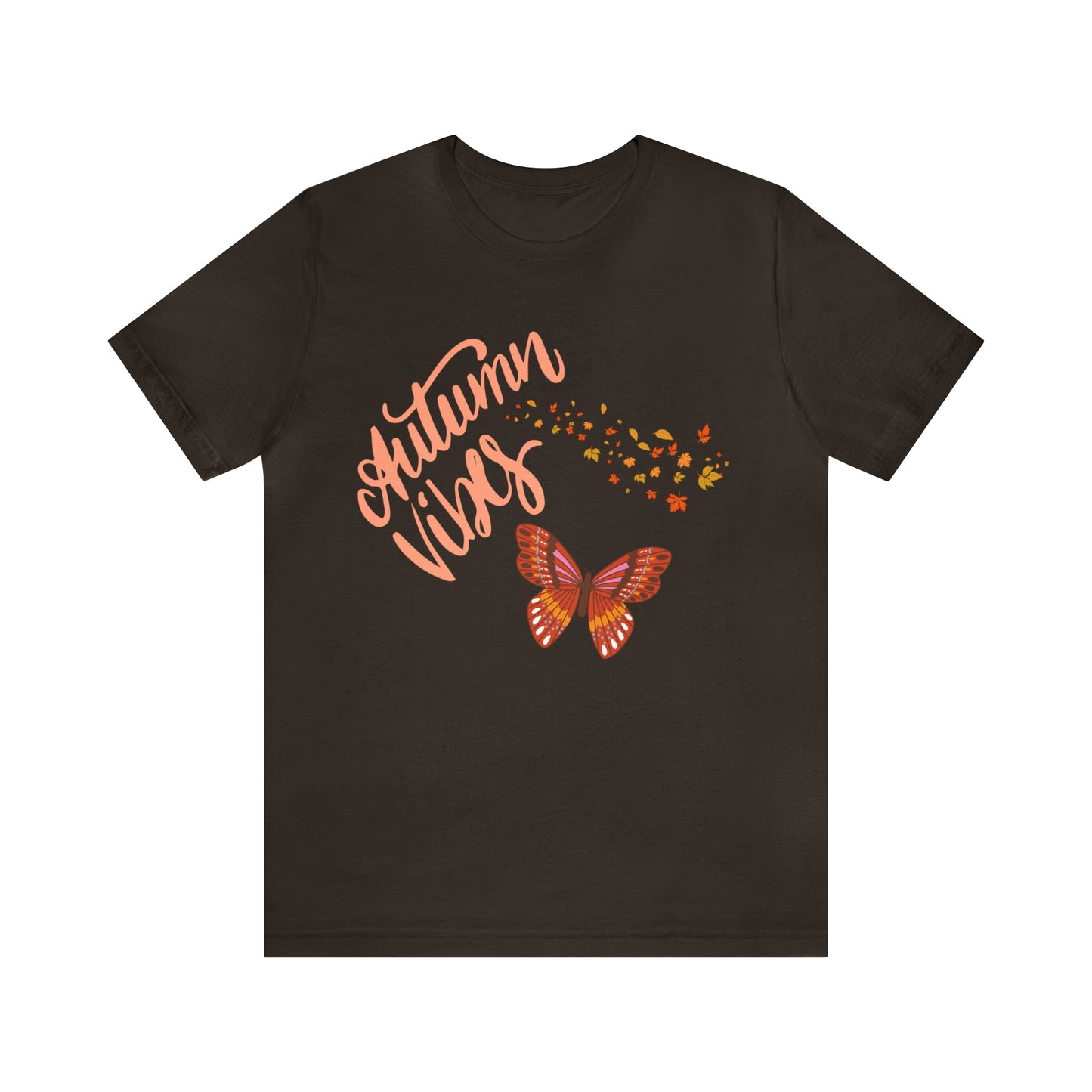 Autumn Vibes T-shirt, Butterfly Lovers, Hello Fall Shirt, Autumn Lovers, Unisex Tee, Plus Sizes