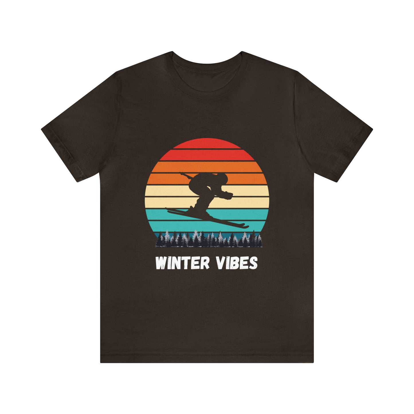 Winter Vibes t-shirt, Winter Sports Lover, Winter Season shirt,  Holiday Season Gift, Gift for Sports Lovers, Unisex Tee