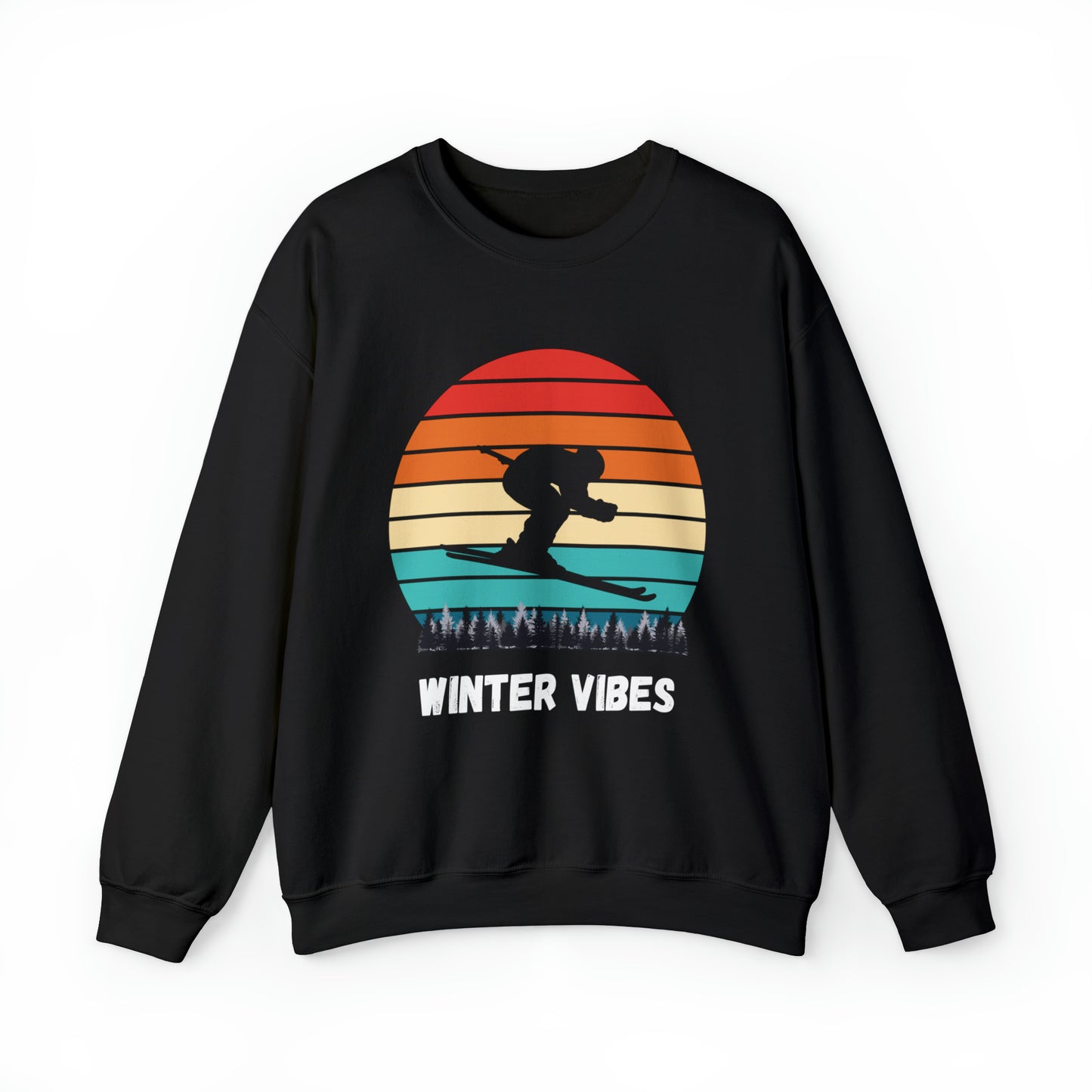 Winter Vibes Sweatshirt, Holiday Season, Winter Fun Sweatshirt, Olympic Sports, Winter Wonderland Sport Fun, Unisex Sweatshirt
