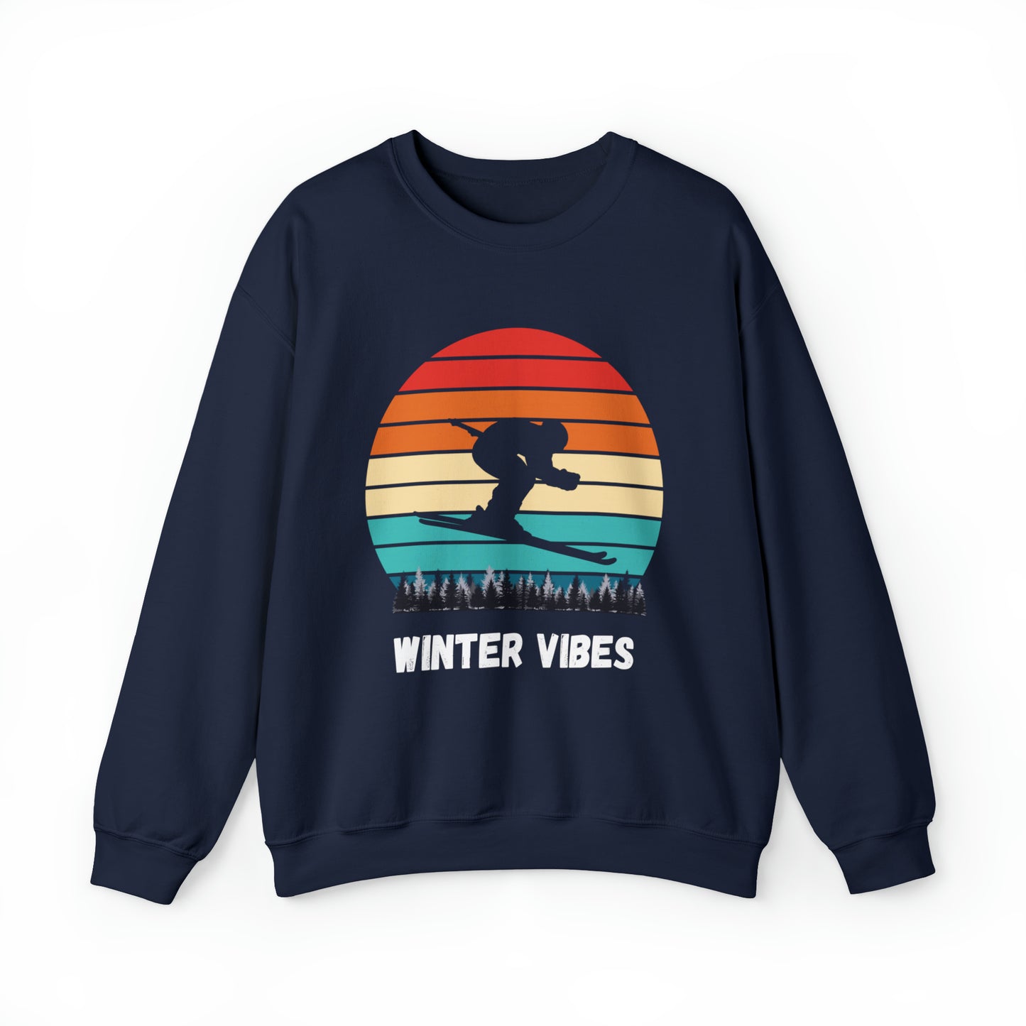 Winter Vibes Sweatshirt, Holiday Season, Winter Fun Sweatshirt, Olympic Sports, Winter Wonderland Sport Fun, Unisex Sweatshirt