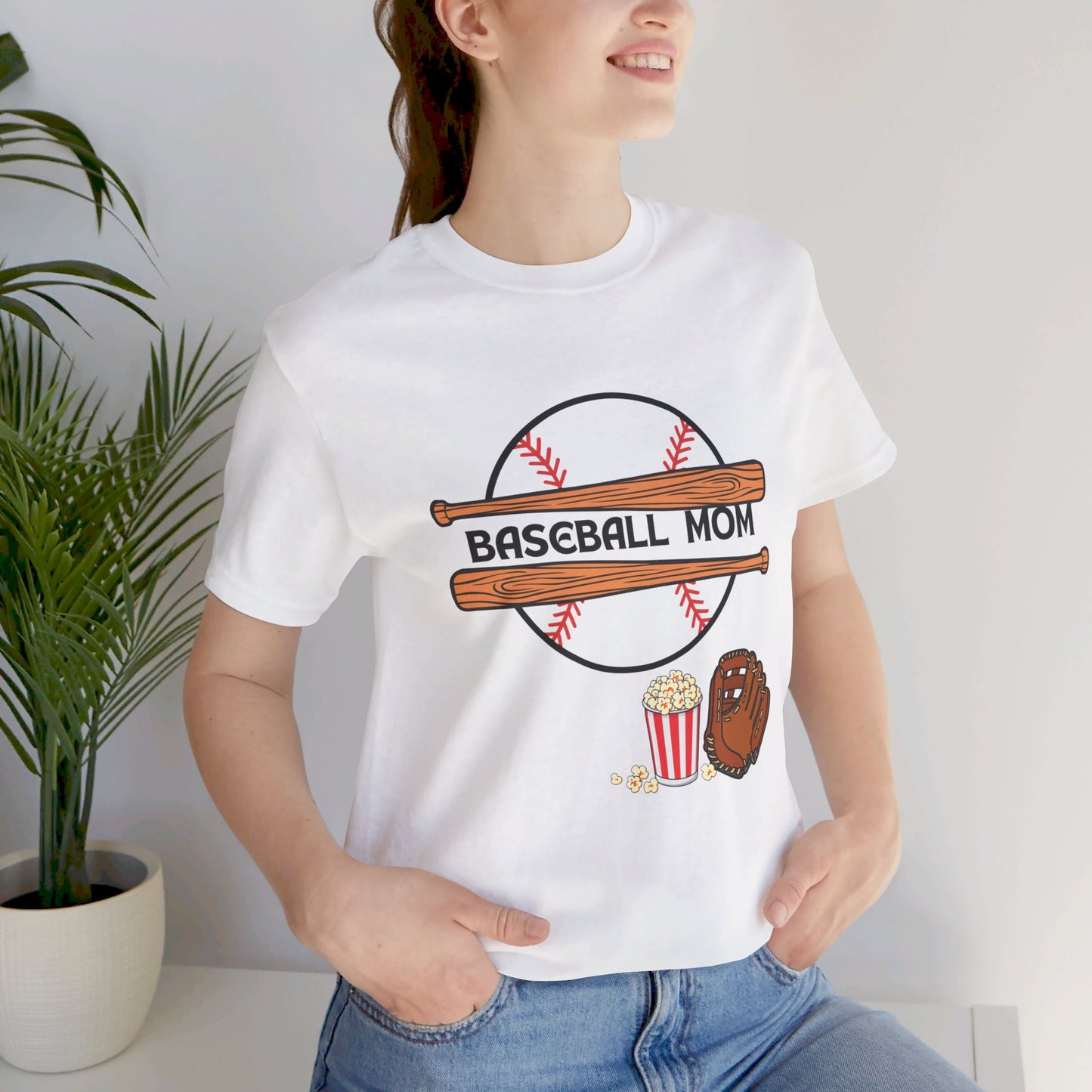 Baseball Mom Short Sleeve Tee