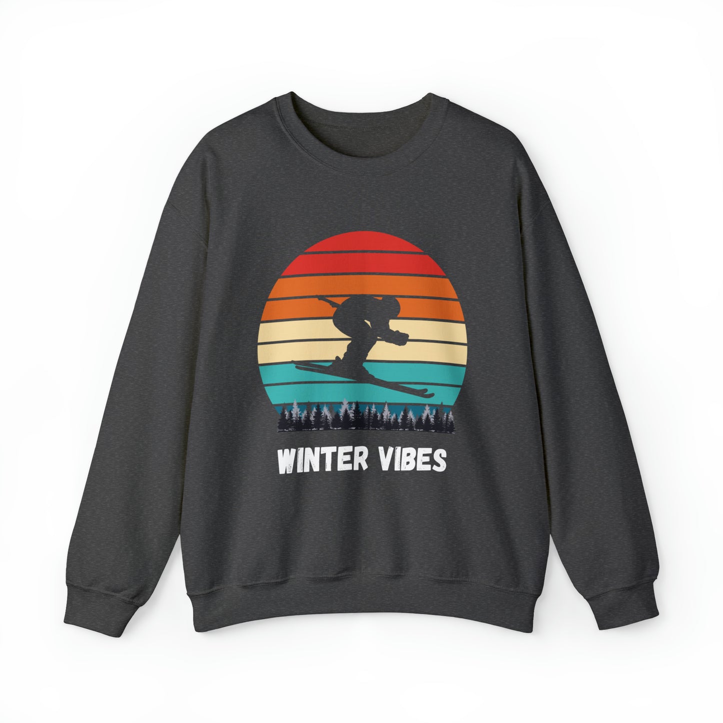 Winter Vibes Sweatshirt, Holiday Season, Winter Fun Sweatshirt, Olympic Sports, Winter Wonderland Sport Fun, Unisex Sweatshirt