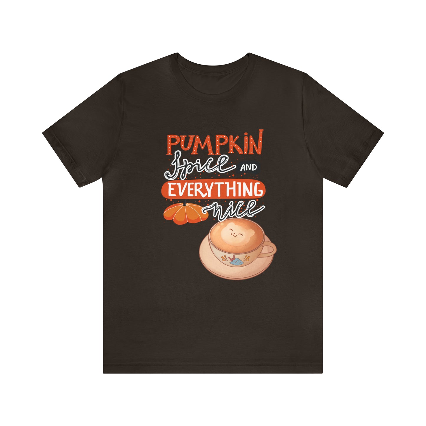 Pumpkin and Spice T-shirt, Hello Autumn, Happy Fall Shirt, Happy Autumn T-shirt, Pumpkin Season, Unisex Tee
