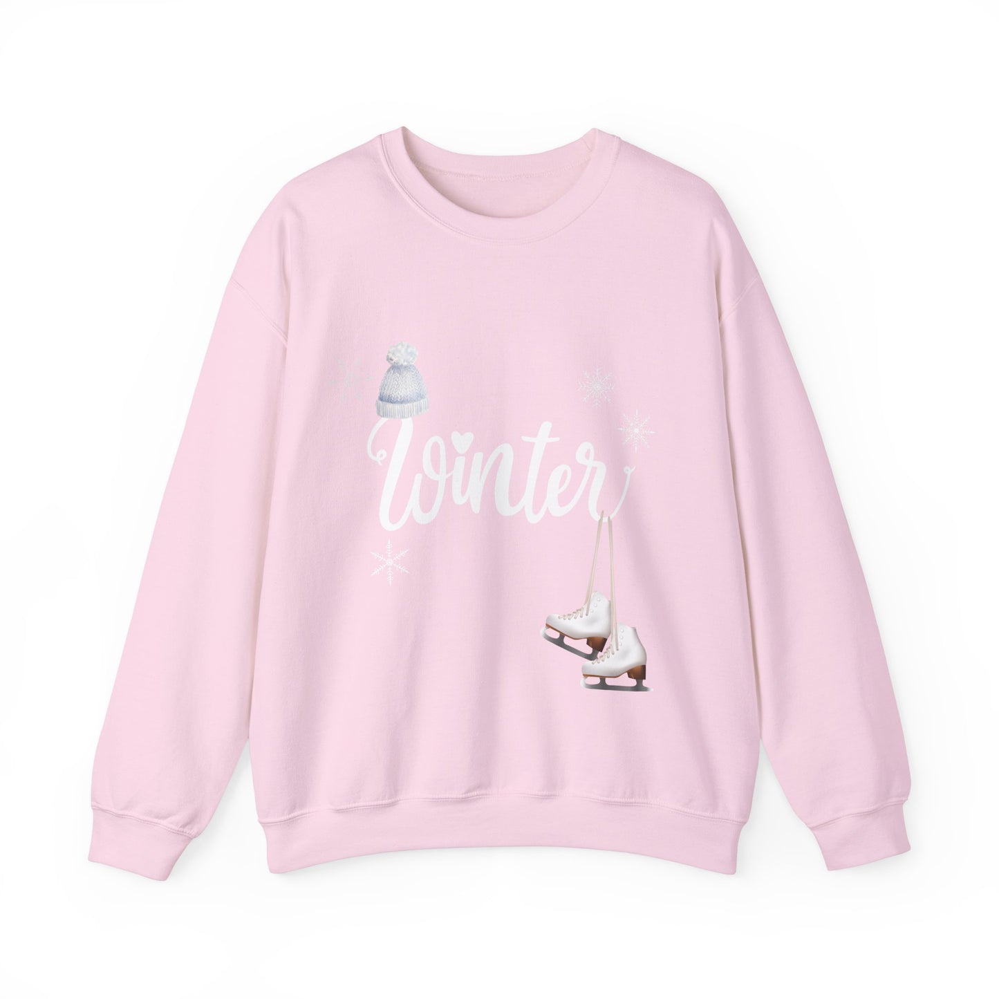 Winter Fun, Skater Sweatshirt, Winter Holiday, Skaters Mom, Winter Sport Sweatshirt
