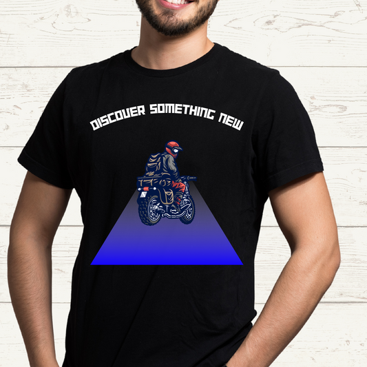 Motorcycle Driver T-shirt for the Men Unisex Shirt Riding Motorcycle Lover