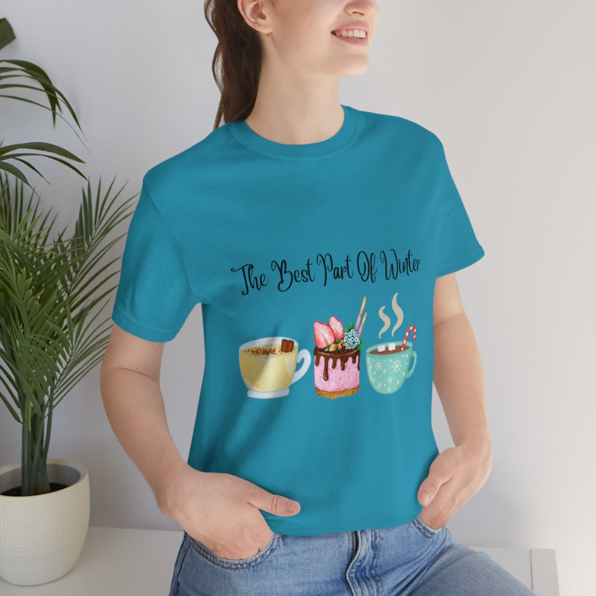 The Best Part of Winter Unisex Jersey Short Sleeve Tee