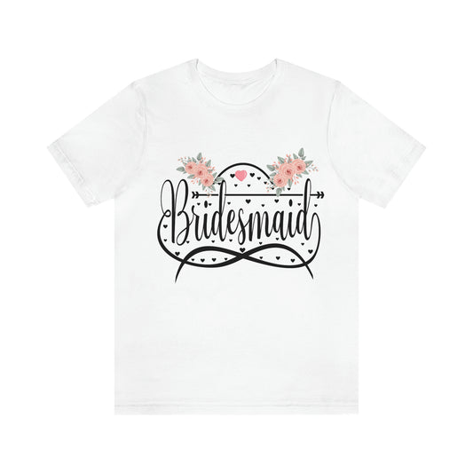 Bridesmaids T-shirt For Bridal Party