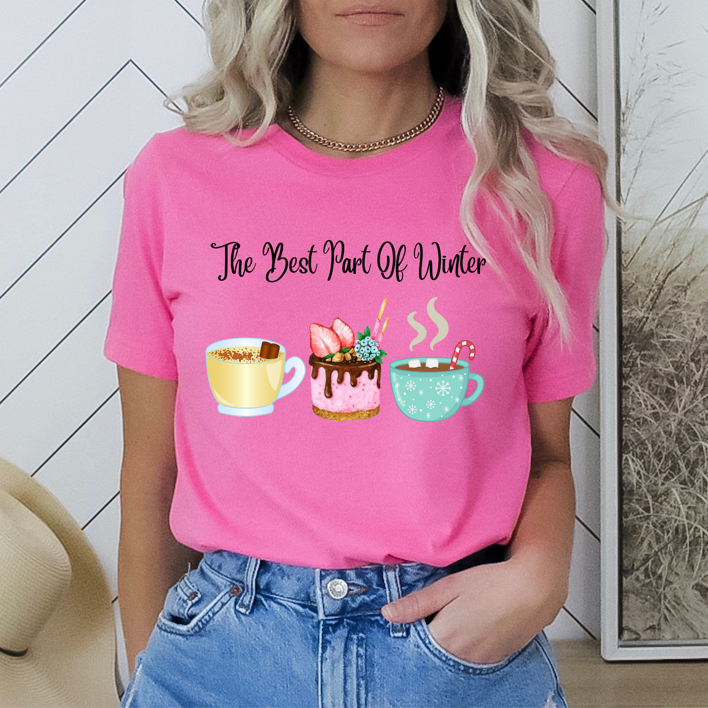 The Best Part of Winter Unisex Jersey Short Sleeve Tee