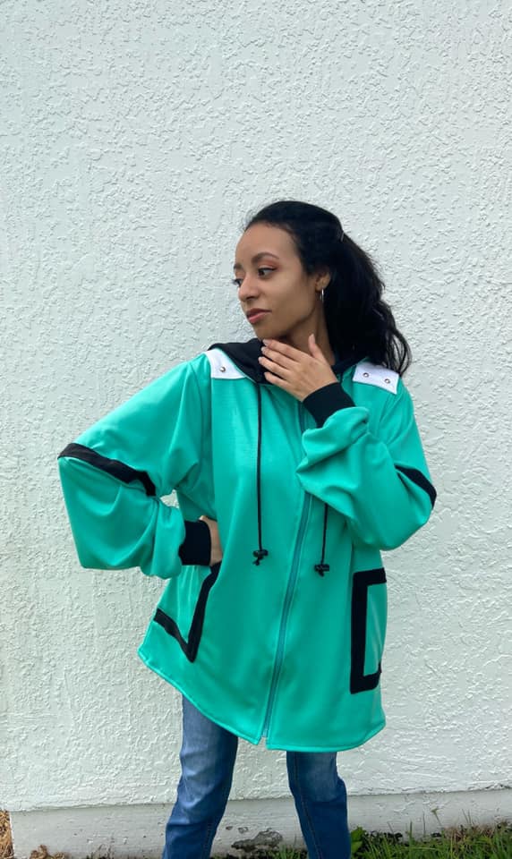 Women's Deku (Izuzku Midoriya) Inspired Hoodie - My Hero Academia