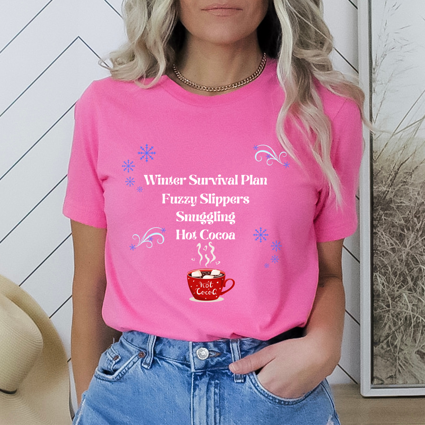 Winter Survival Plan Unisex Jersey Short Sleeve Tee