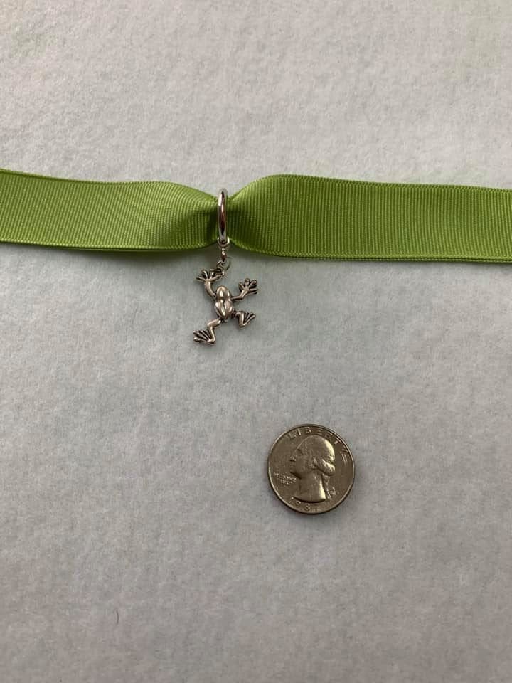 Women’s Frog Choker Necklace